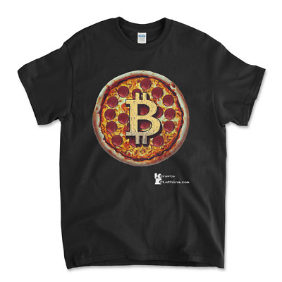 Bitcoin BTC Crypto Cryptocurrency Altcoin HODL Black T-Shirt UPC101