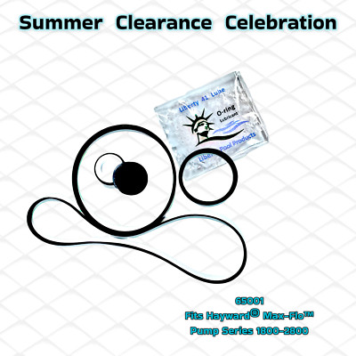 Seal and O-rings For Hayward Max-Flo Series 1800-2800 Pool Pump 65001 Special