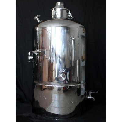 50-53 gallon stainless Moonshine brewing milk can boiler pot kettle