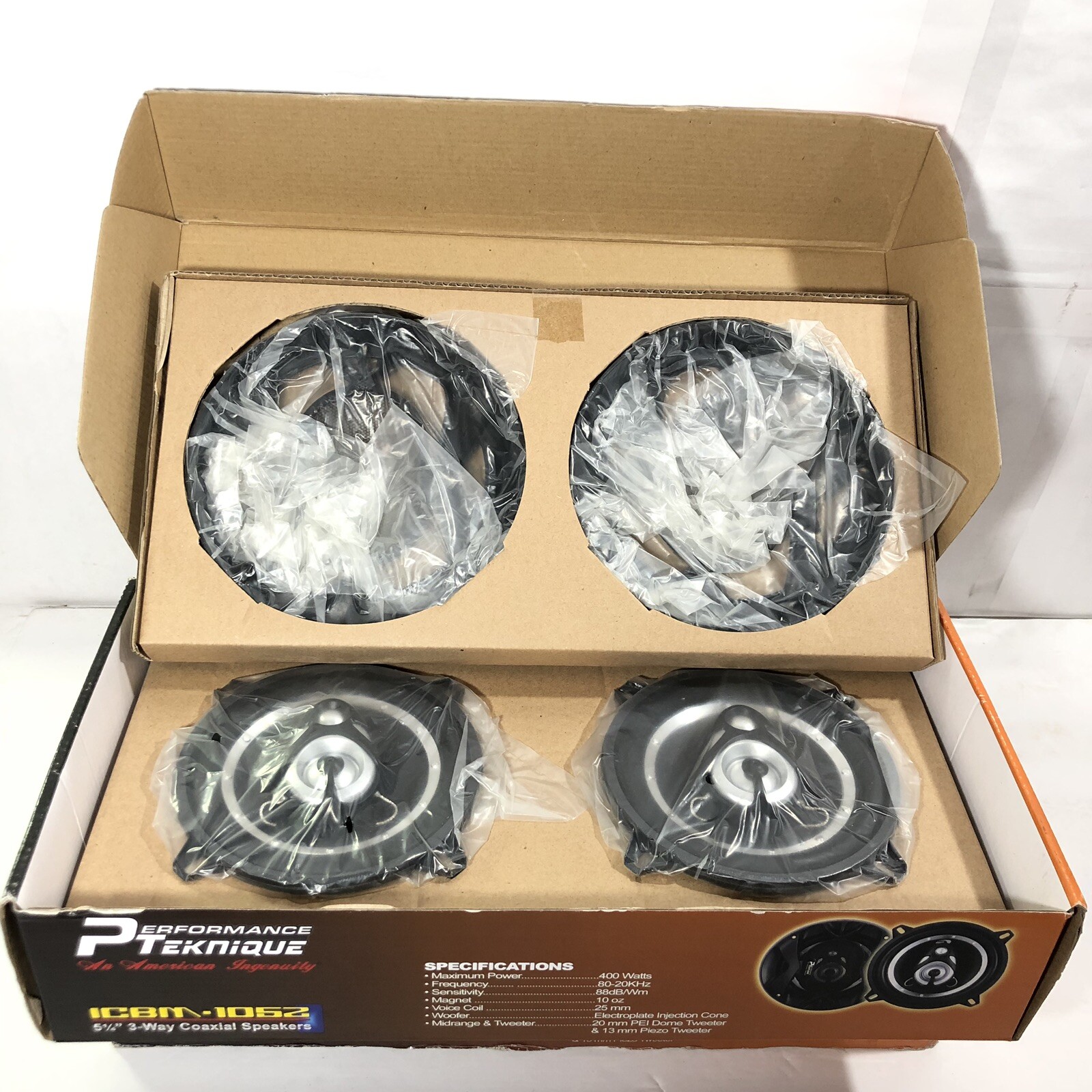 4 Performance Teknique ICBM-1052 400 Watt 5 1/4