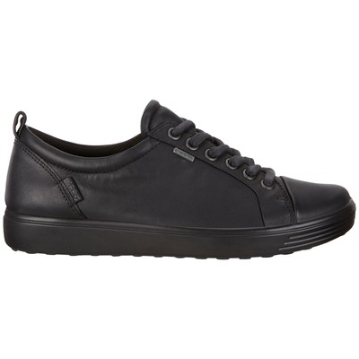 ECCO ECCO DAMEN TRAINER SOFT 7 GORE-TEX CASUAL LOW TOP LACE-UP TRAINERS LEDER