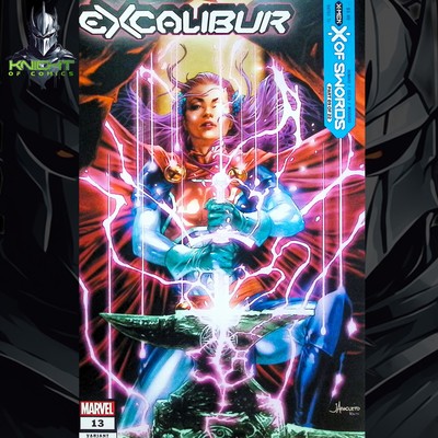 EXCALIBUR #13 - JAY ANACLETO TRADE VARIANT   KEY MARVEL COMICS 2020 NM+