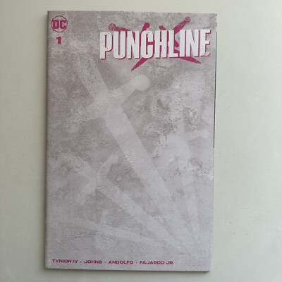 DC Comics PUNCHLINE#1 One-Shot Blank Variant NM+ 2020 Joker Batman