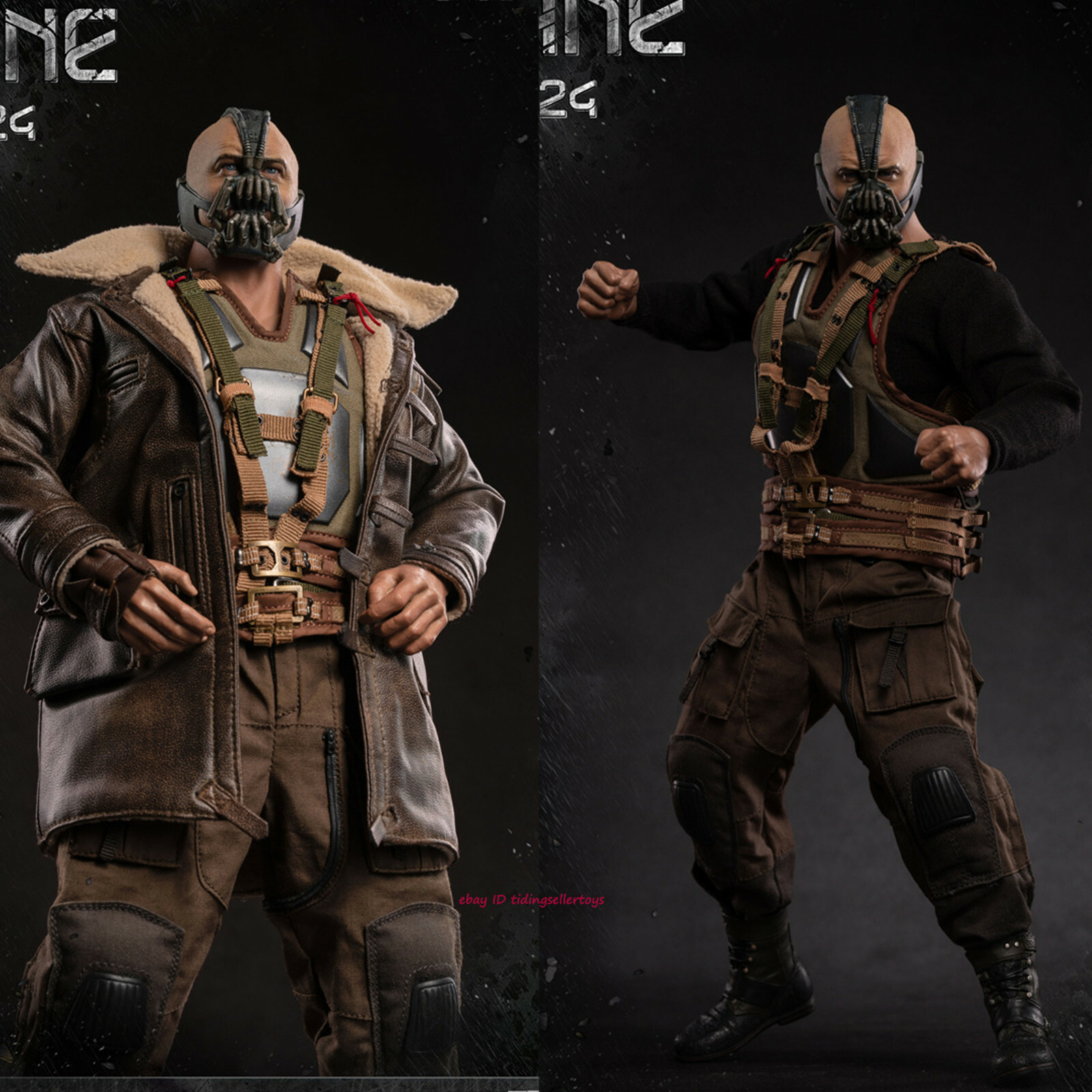 MTOYS 1/6 フィギュア ベイン MS023 MTOYS 1/6 BANE アクションフィギュア 2種 MS023 MS024 ベイン