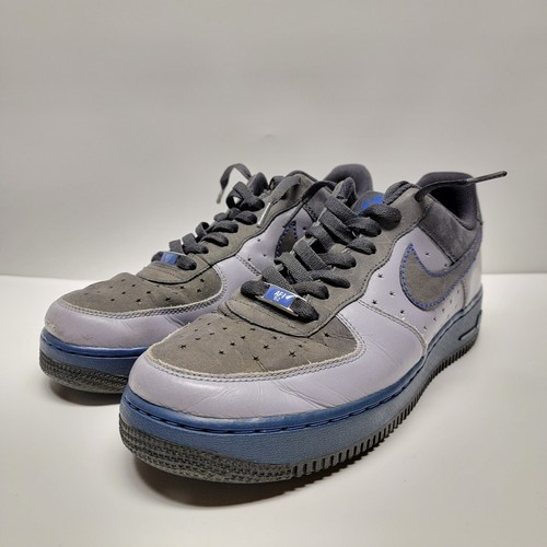 Nike Air Force 1 US Men's 9.5 AF XXV Blue & Gray Clean | eBay
