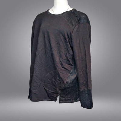 LOGO by Lavish Lori Goldstein Women's Top Sz XL Black