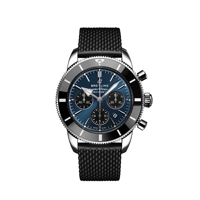 Breitling Superocean Heritage Blue black Men's chronograph Watch AB0162121C1S1