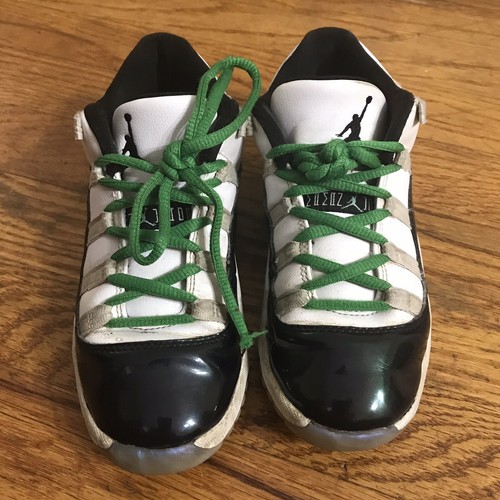 Air Jordan 11 Low XI White Emerald Rise PS 505835-145 Sz 1.5