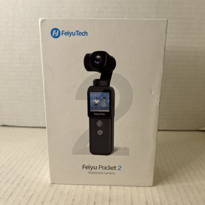 Feiyu Pocket-2 4K 60FPS Camera with 3-Axis Stabilizer 130° Wide Angle 1/2.5''CMOS