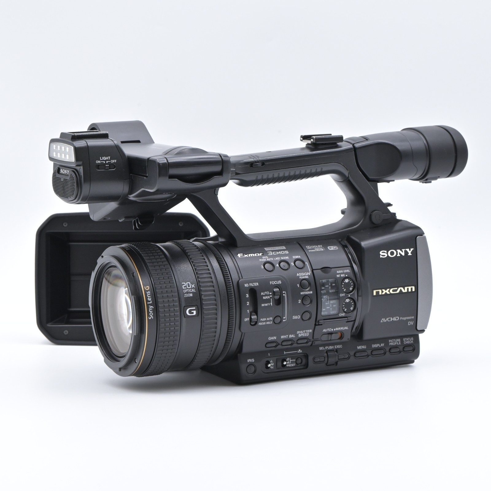 SONY NXCAM 　HXR-NX3 Amazon.com : Sony HXR-NX3/1 NXCAM Professional Handheld