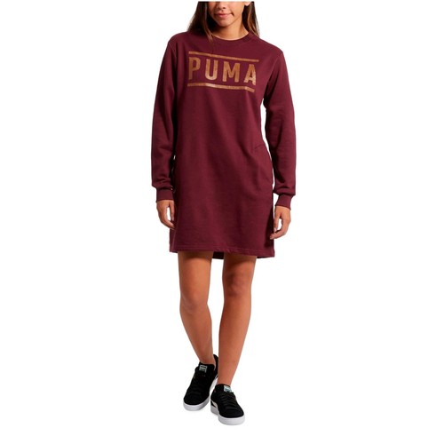 

[851868-22] Женское СПОРТИВНОЕ ПЛАТЬЕ ИЗ ФЛИСА Puma, Fig/bronzemedal