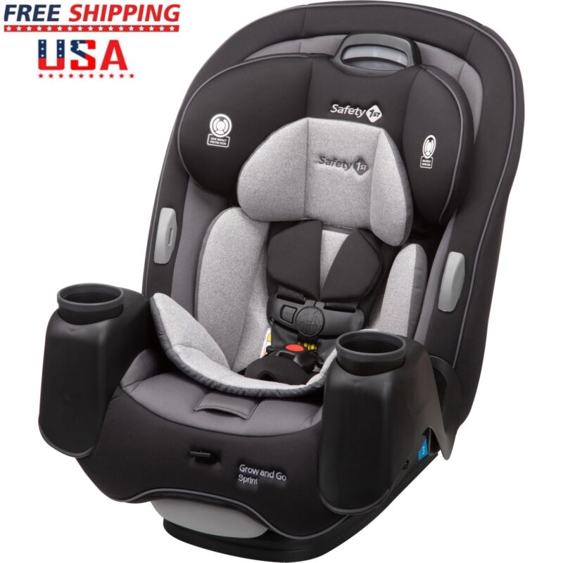 Safety 1ˢᵗ Grow and Go Sprint All-In-One Convertible Car Seat, Soapstone II