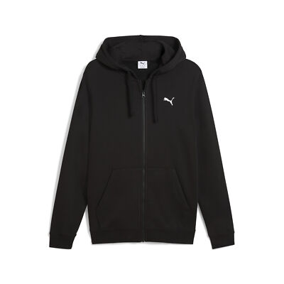 PUMA Mens Essentials Fleece Full-Zip Hoodie