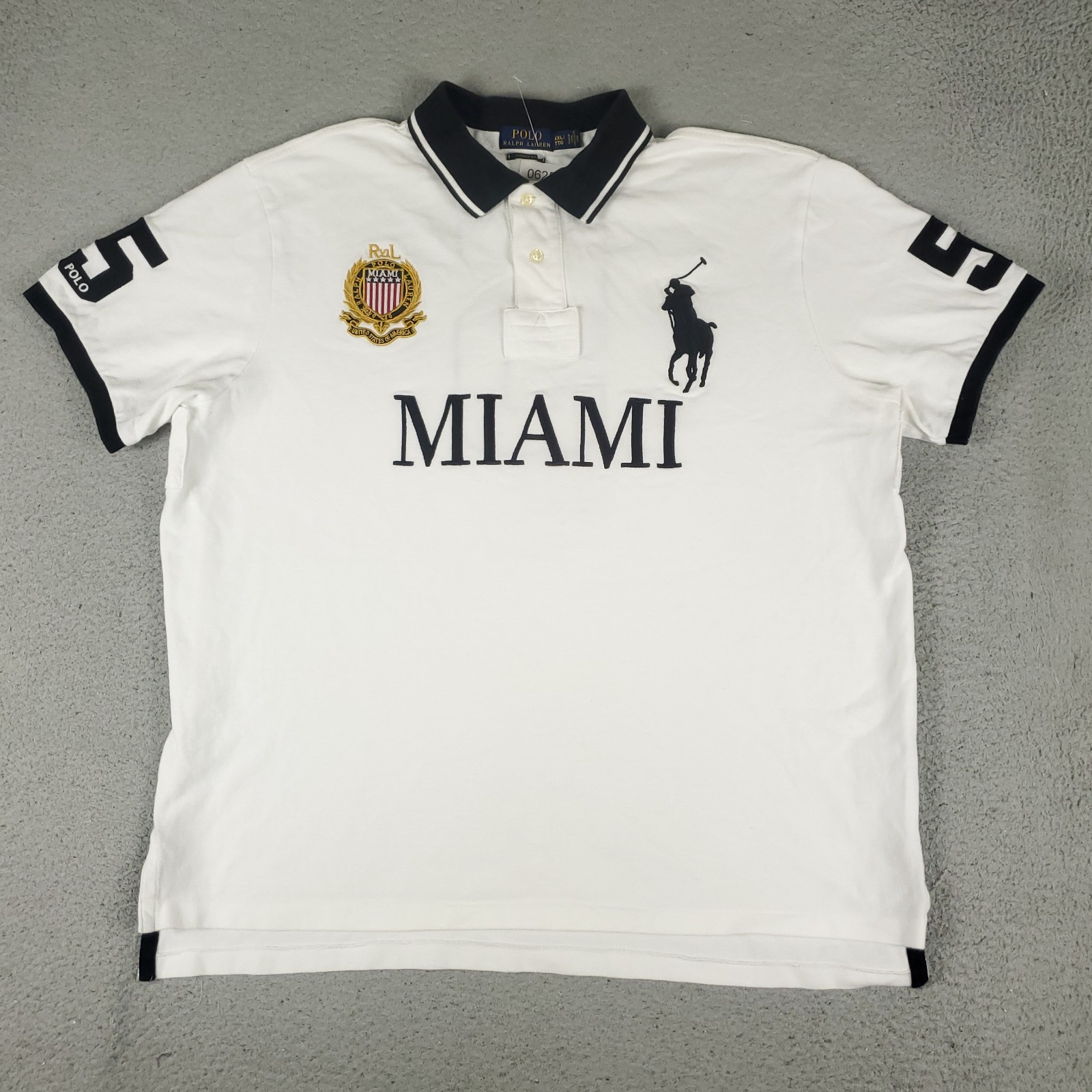 Ralph Lauren MIAMI ポロシャツ XS ビッグポニー Ralph Lauren MIAMI ポロシャツ XS ビッグポニー POLO RALPH