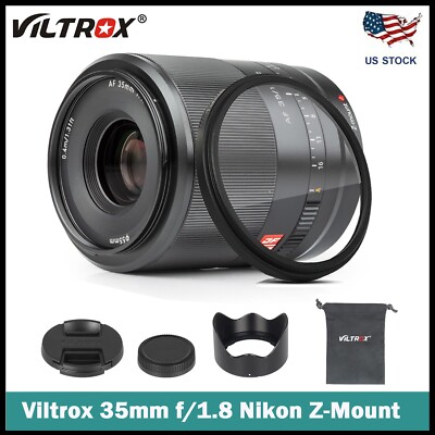 VILTROX 35mm F1.8 STM AF Full Frame Lens for Nikon Z-Mount Camera Z5 Z6 Z7 Z50