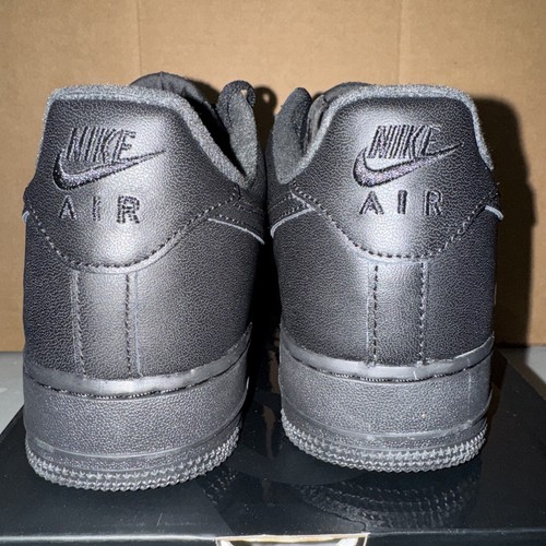 NIKE NIKE X SUPREME AIR FORCE 1 LOW BLACK CU9225-001 MEN'S SIZE 7.5 BRAND DS