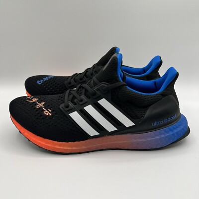 Adidas Men's Ultraboost Running Size 7.5 Black Blue Orange | FY2298 |
