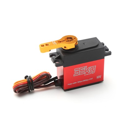 35KG Digital Servo IP66 Waterproof Gear Steering Servo For 1/10 1/12 Boat Z7T6
