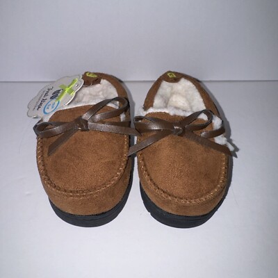 Stepping Stones First Steps Faux Suede Loafer Slipper
