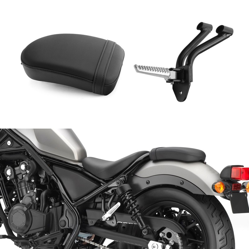 Sissy Bar For Motorcycles Motorcycle Rear Seat & Footpegs Kit For