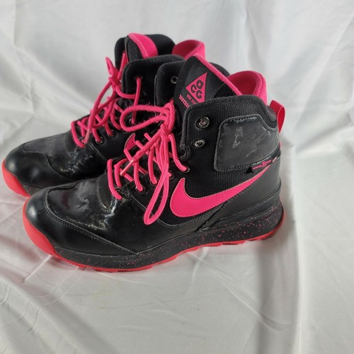 pink nike acg boots