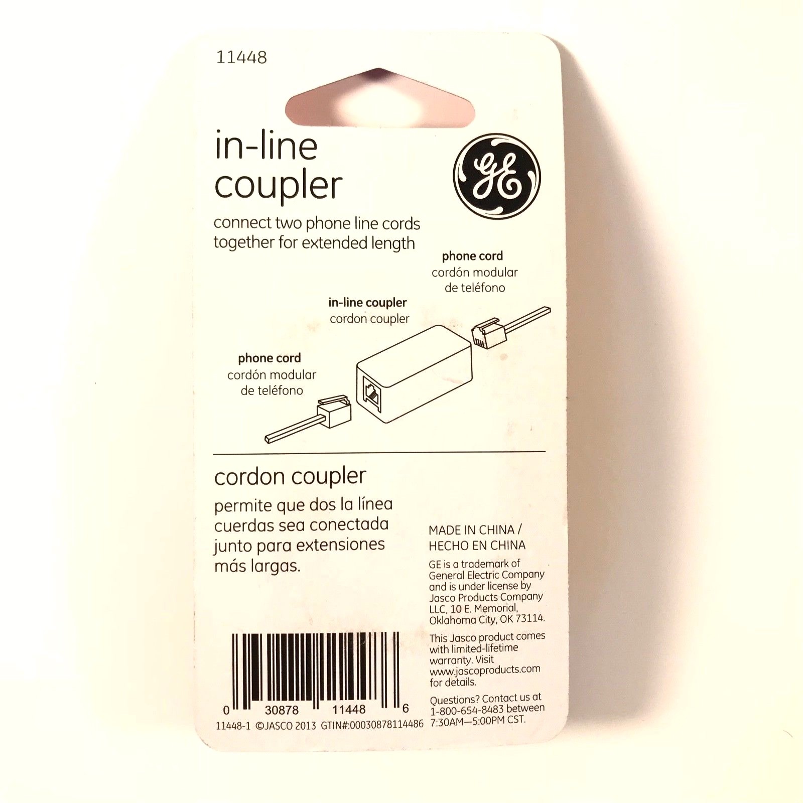 In-Lilne Coupler Phone Line Extender by GE