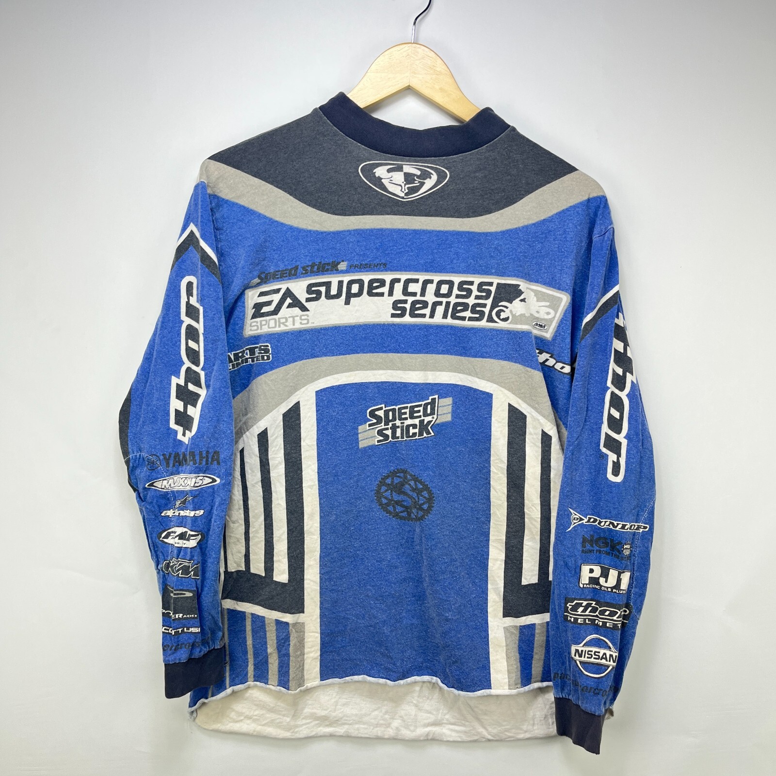 90s VINTAGE THOR モトクロス レーシング ロンT 米国製 90s VINTAGE THOR モトクロス レーシング ロンT 米国製