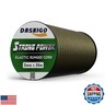DASKIGO Elastic Bungee Shock Cord 3-8mm (Army Green, 1/5'' x 66FT)