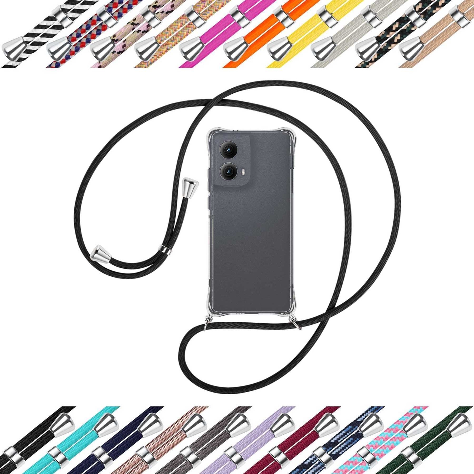 Handykette (S) für Motorola Moto Edge 5G (2024) Umhängehülle