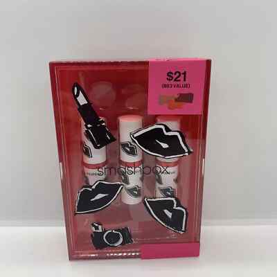 Smashbox Be Legendary Lipstick Gift Set of 3 Full Size NIB Holiday set