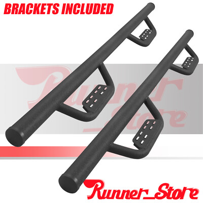 Fit 2002-2008 Dodge Ram 1500 Quad Cab BOC Running Board Nerf Bar Side Step BLK