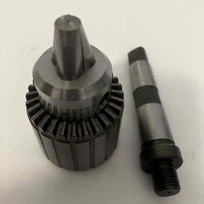Jacobs 32BA 1/2''-20 0-3/8'' USA w/ Jacobs Arbor 2MT 1/2'' x 20 Threaded England