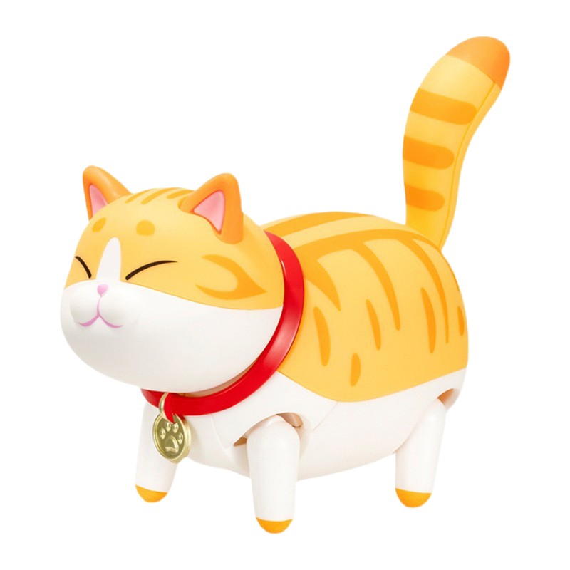 Electric Cat Walking Toy Small Cute Walking Cat Kitten Gift for Kids RANDOM