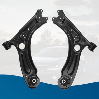 Pair Front Lower Suspension Control Arm Left & Right for 11-18 Volkswagen Jetta