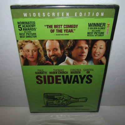 Sideways DVD Brand New and Sealed Widescreen Movie