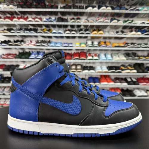 靴 NIKE DUNK HIGH \"Black Old \" Nike Dunk High Black Old Royal | eBay