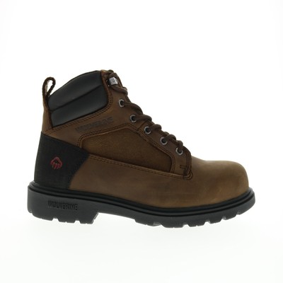 

Wolverine Bulldozer 2.0 Steel Toe W080035 Мужские коричневые кожаные рабочие ботинки, Коричневый, Wolverine Bulldozer 2.0 Steel Toe