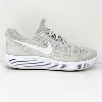 

Nike Womens Lunarepic Flyknit 2 863780-101 Серые кроссовки для бега Размер 7,5, Серый, LunarEpic Low Flyknit 2