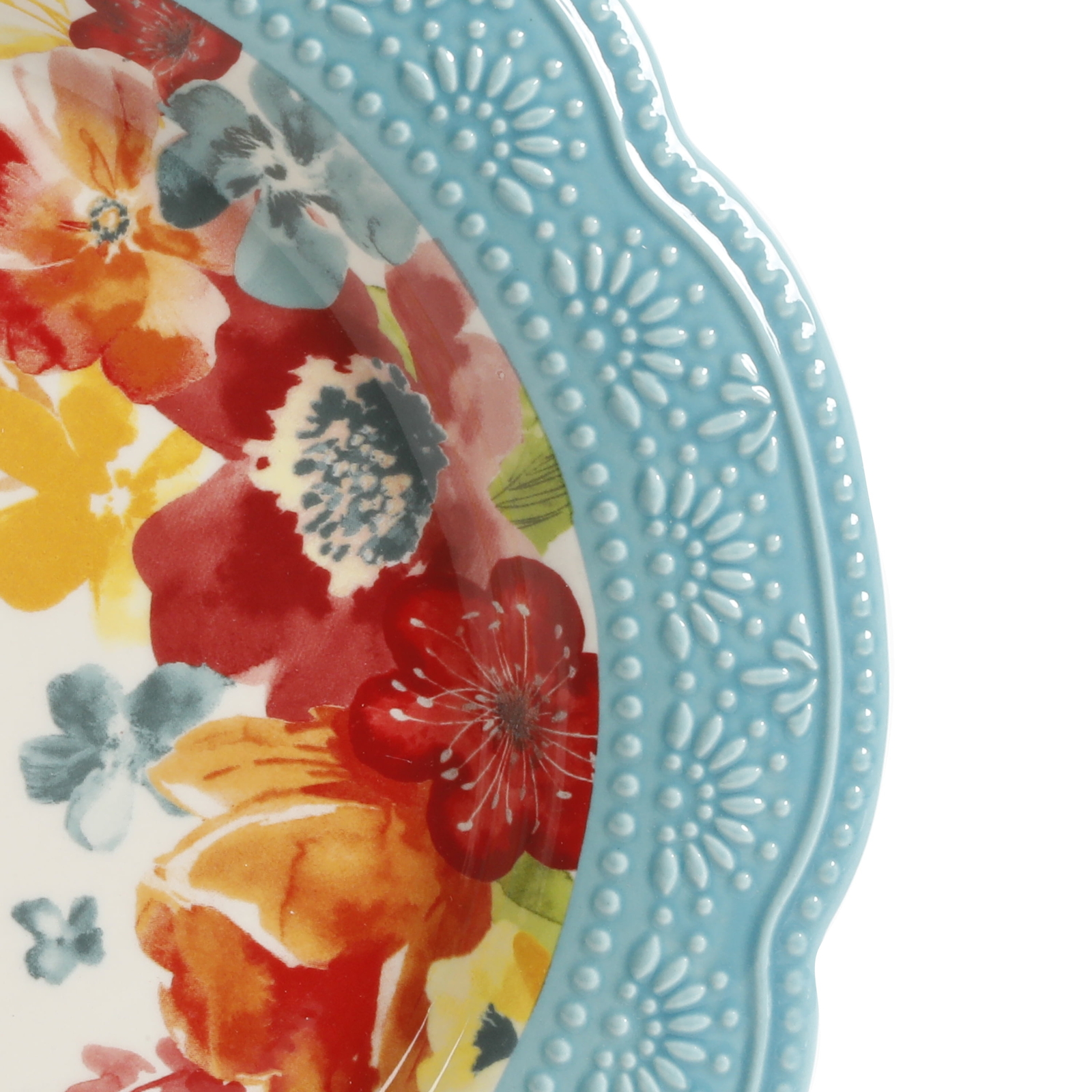 The Pioneer Woman Wildflower Whimsy Dinnerware Set, 12-Piece Set
