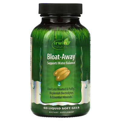 Bloat-Away, 60 мягких капсул с жидкостью