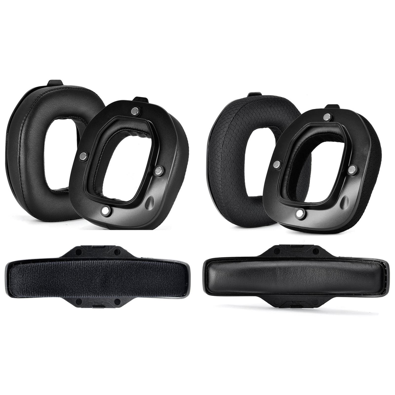 Foam Ear Pads Cushion Earmuffs Headband Cover For Logitech Astro A40TR Headset