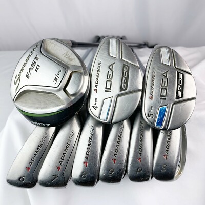 Adams Idea A7OS Combo Set Iron Set 3 Wood 4-7H 8-SW Regular Flex RH 