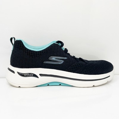 

Skechers Womens Go Walk Arch Fit Unify 124403 Черные кроссовки для бега Размер 6, Черный, Go Walk Arch Fit Unify
