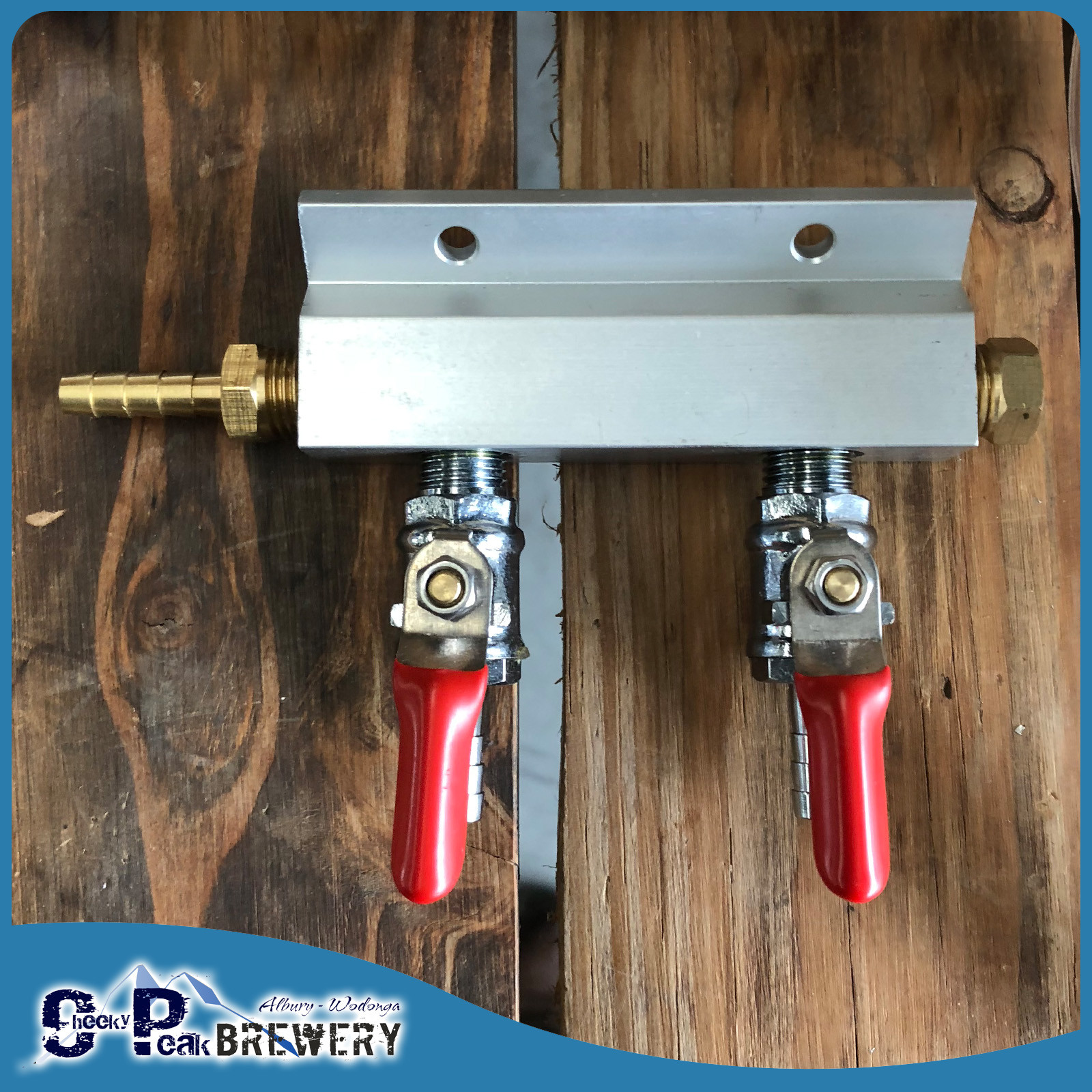 Beer Tap, Drip Tray, Line, Draft Beer System for 2 X Ball Lock