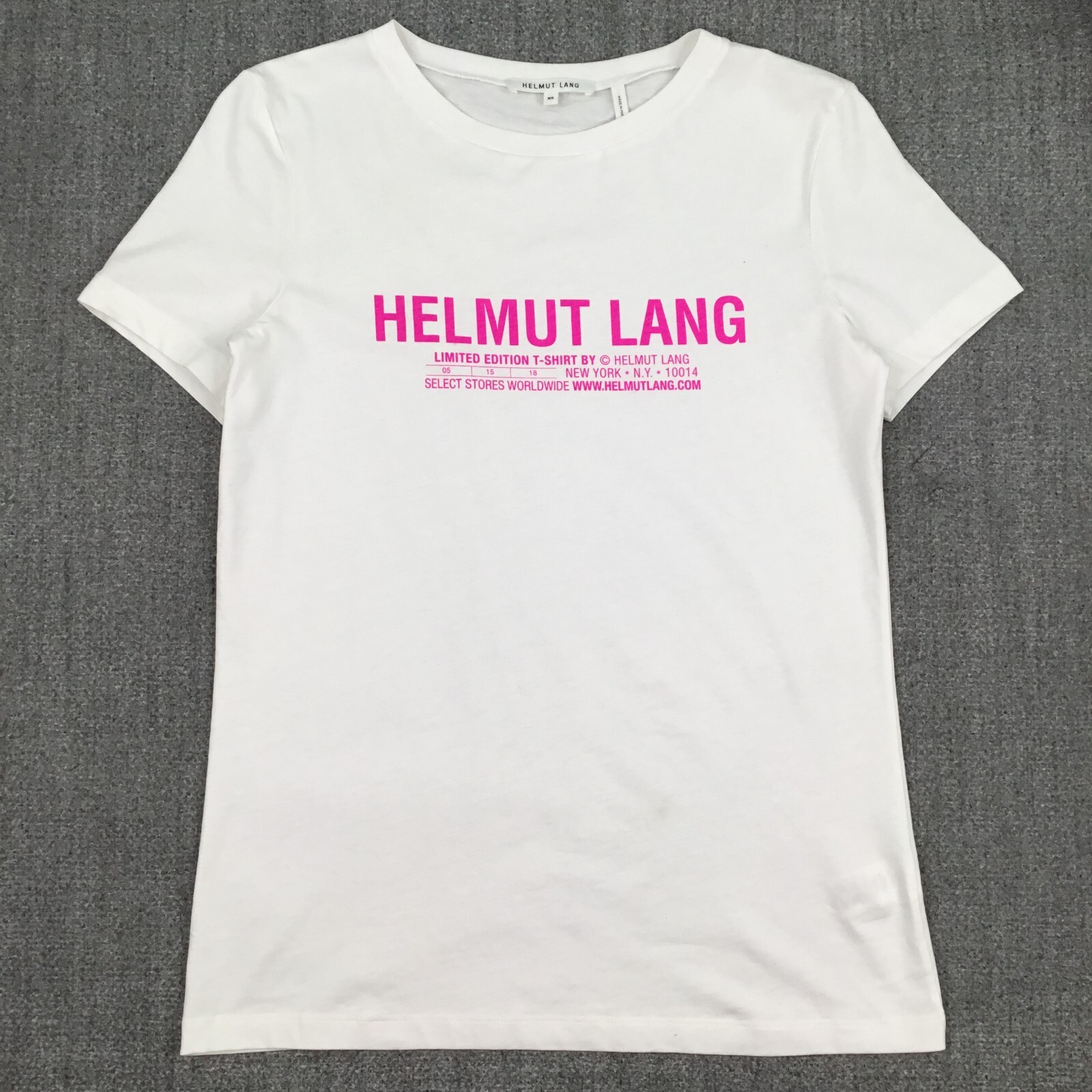 【HELMUT LANG】Logo pocket short sleeve T-shirt/全国送料込み Helmut Lang touch-strap T-shirt | Black | FARFETCH