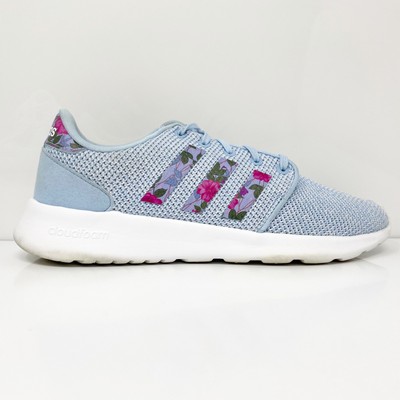 

Adidas Женские кроссовки QT Racer EF0045 Синие кроссовки Размер 8,5, Синий, QT Racer