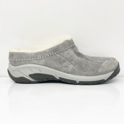 

Merrell Womens Encore Ice 4 Серые туфли-сабо без шнуровки с круглым носком, размер 7,5, Серый, Encore Ice 4