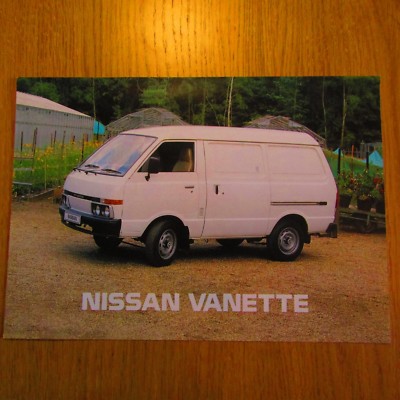 Nissan vanette 1985