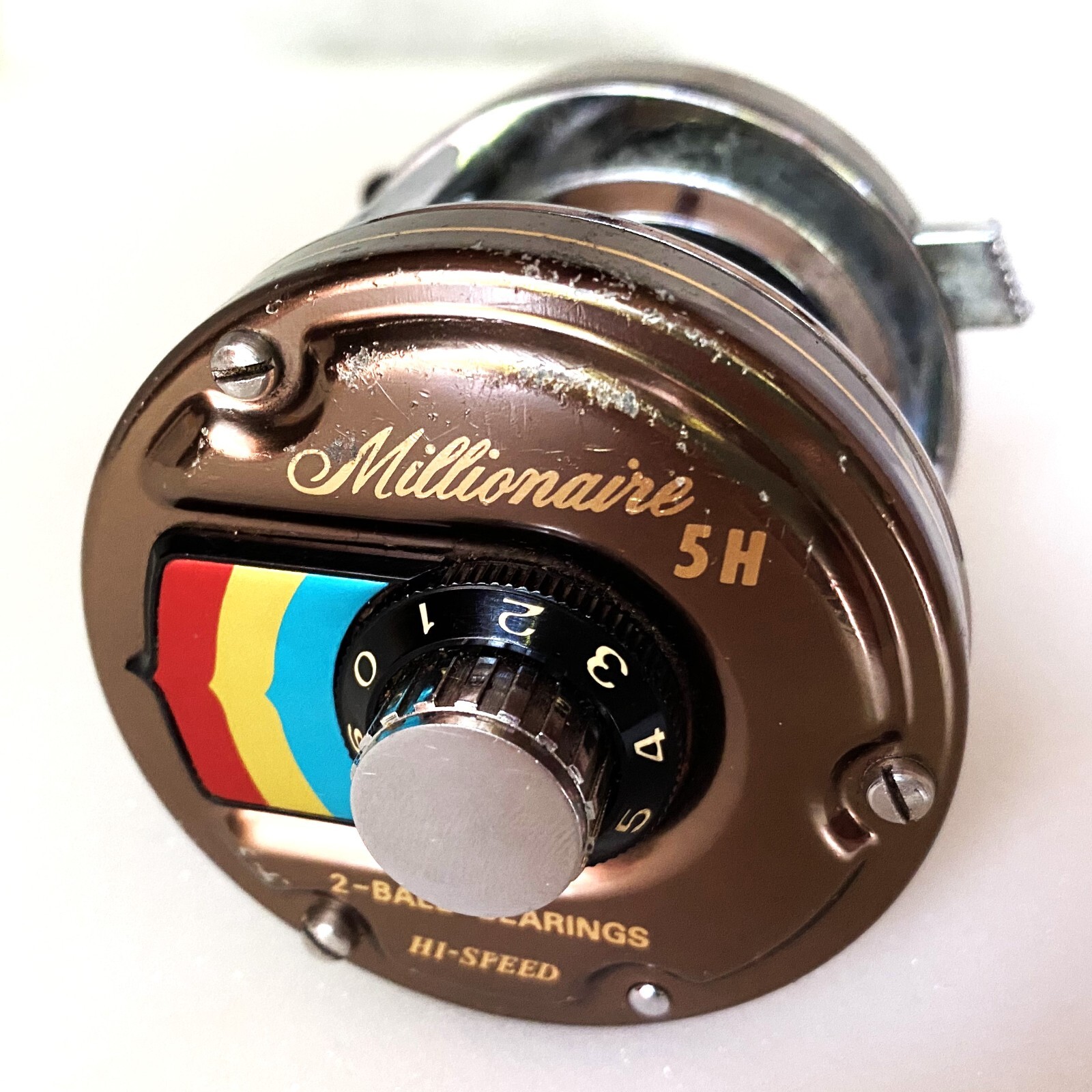 Vintage Diawa Millionaire 5H 2 Ball Bearing Hi Speed