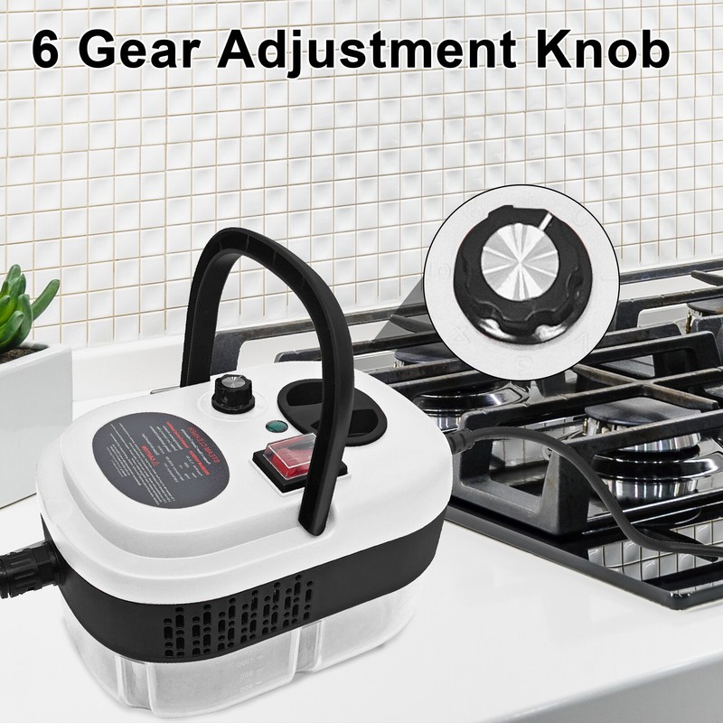 Steam Cleaner 2500W Handheld Steamer for Cleaning Furniture, Car Detailing